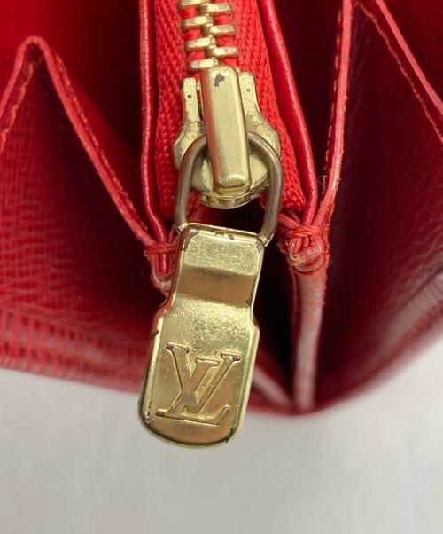 LOUIS VUITTON（ルイ ヴィトン）LOUIS VUITTON (ルイ ヴィトン) 長財布 レッドの古着・服飾アイテム