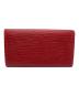 LOUIS VUITTON (ルイ ヴィトン) 長財布 レッド：16000円