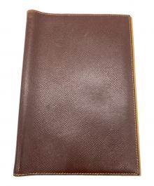 HERMES（エルメス）の古着「ブックカバー」｜イエロー×ブラウン