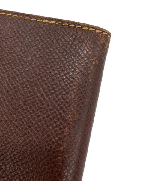 HERMES（エルメス）HERMES (エルメス) ブックカバー イエロー×ブラウンの古着・服飾アイテム