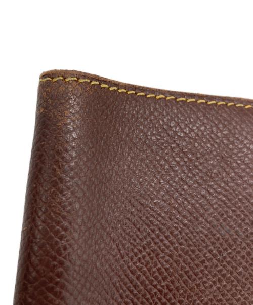 HERMES（エルメス）HERMES (エルメス) ブックカバー イエロー×ブラウンの古着・服飾アイテム