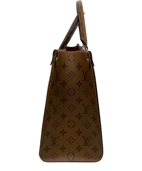 LOUIS VUITTON（ルイ ヴィトン）LOUIS VUITTON (ルイ ヴィトン) トートバッグ　オンザゴーMM　M45321 ブラウンの古着・服飾アイテム