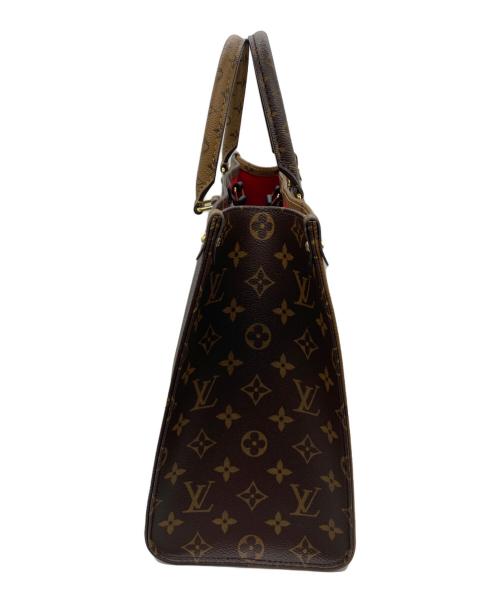 LOUIS VUITTON（ルイ ヴィトン）LOUIS VUITTON (ルイ ヴィトン) トートバッグ　オンザゴーMM　M45321 ブラウンの古着・服飾アイテム