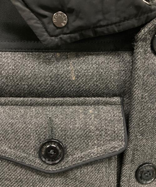 MONCLER（モンクレール）MONCLER (モンクレール) ダウンジャケット グレー サイズ:SIZE 0の古着・服飾アイテム