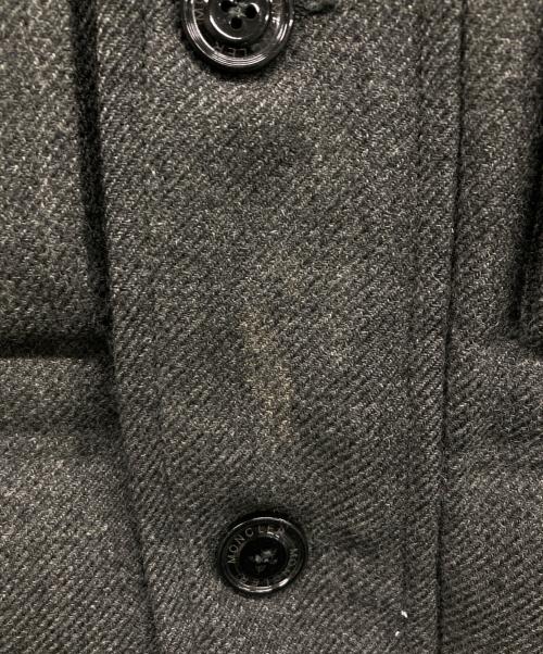 MONCLER（モンクレール）MONCLER (モンクレール) ダウンジャケット グレー サイズ:SIZE 0の古着・服飾アイテム