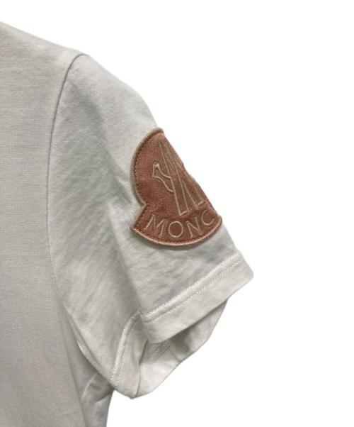 MONCLER（モンクレール）MONCLER (モンクレール) Tシャツ ホワイト サイズ:SIZE Mの古着・服飾アイテム