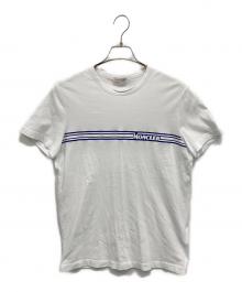 MONCLER（モンクレール）の古着「Tシャツ」｜ホワイト