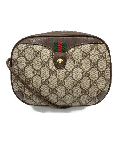 GUCCI（グッチ）GUCCI (グッチ) ショルダーバッグ ブラウンの古着・服飾アイテム
