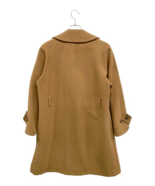 Calvin Klein（カルバンクライン）Calvin Klein (カルバンクライン) Pコート キャメル サイズ:SIZE 9の古着・服飾アイテム