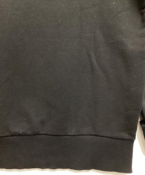 FRED PERRY（フレッドペリー）FRED PERRY (フレッドペリー) タータンパネルスウェットシャツ ブラック×グレー サイズ:SIZE Mの古着・服飾アイテム