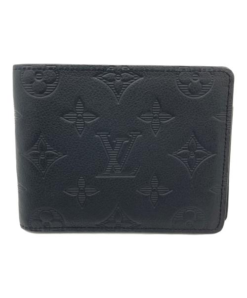 LOUIS VUITTON（ルイ ヴィトン）LOUIS VUITTON (ルイ ヴィトン) 2つ折り財布 ブラックの古着・服飾アイテム