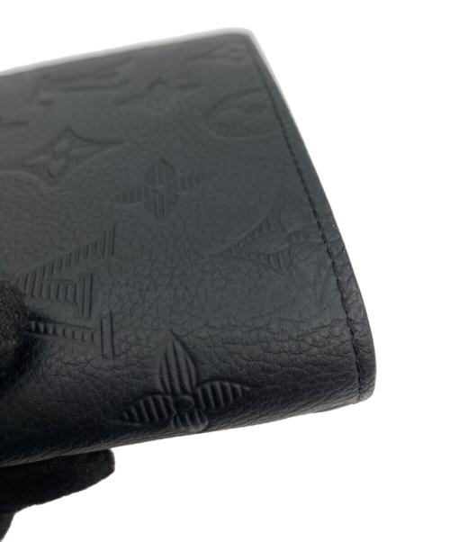 LOUIS VUITTON（ルイ ヴィトン）LOUIS VUITTON (ルイ ヴィトン) 2つ折り財布 ブラックの古着・服飾アイテム