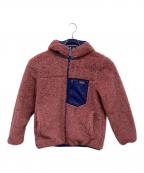 Patagoniaパタゴニア）の古着「リバーシブルフリースジャケット」｜ピンク×ネイビー