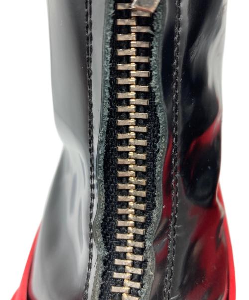 MSGM（エムエスジーエム）MSGM (エムエスジーエム) ラバーブーツ ブラック サイズ:24cmの古着・服飾アイテム