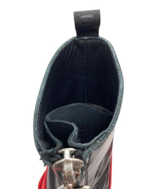 MSGM（エムエスジーエム）MSGM (エムエスジーエム) ラバーブーツ ブラック サイズ:24cmの古着・服飾アイテム