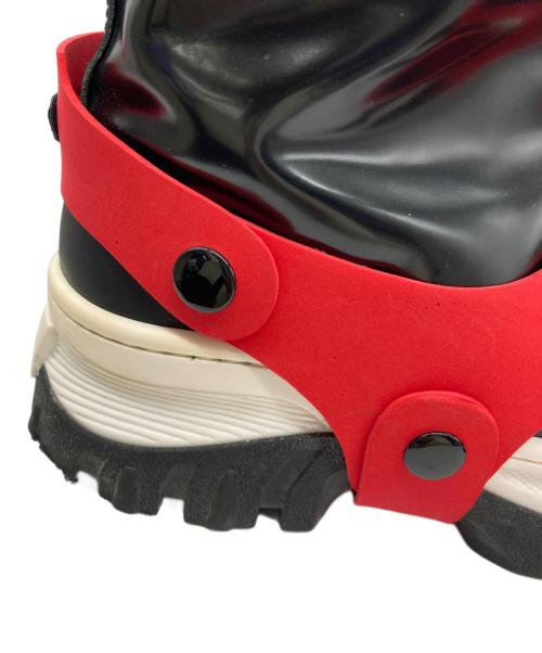 MSGM（エムエスジーエム）MSGM (エムエスジーエム) ラバーブーツ ブラック サイズ:24cmの古着・服飾アイテム