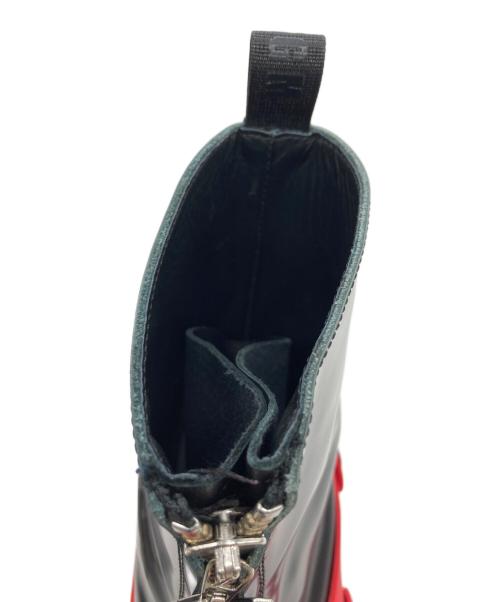 MSGM（エムエスジーエム）MSGM (エムエスジーエム) ラバーブーツ ブラック サイズ:24cmの古着・服飾アイテム