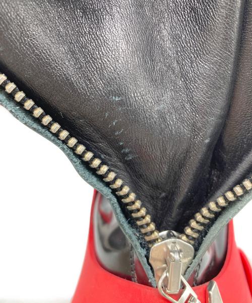 MSGM（エムエスジーエム）MSGM (エムエスジーエム) ラバーブーツ ブラック サイズ:24cmの古着・服飾アイテム