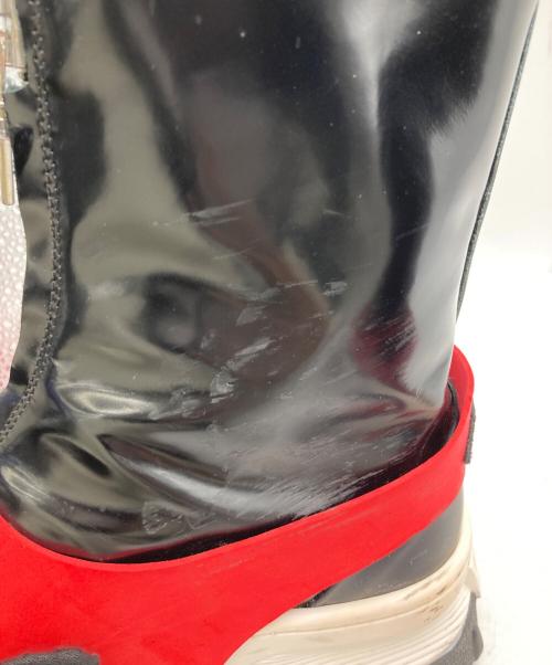 MSGM（エムエスジーエム）MSGM (エムエスジーエム) ラバーブーツ ブラック サイズ:24cmの古着・服飾アイテム