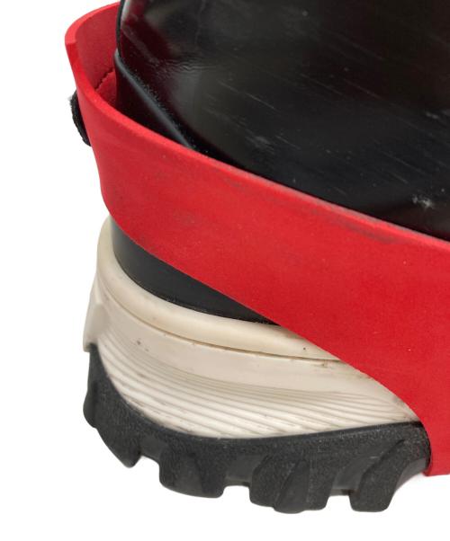 MSGM（エムエスジーエム）MSGM (エムエスジーエム) ラバーブーツ ブラック サイズ:24cmの古着・服飾アイテム