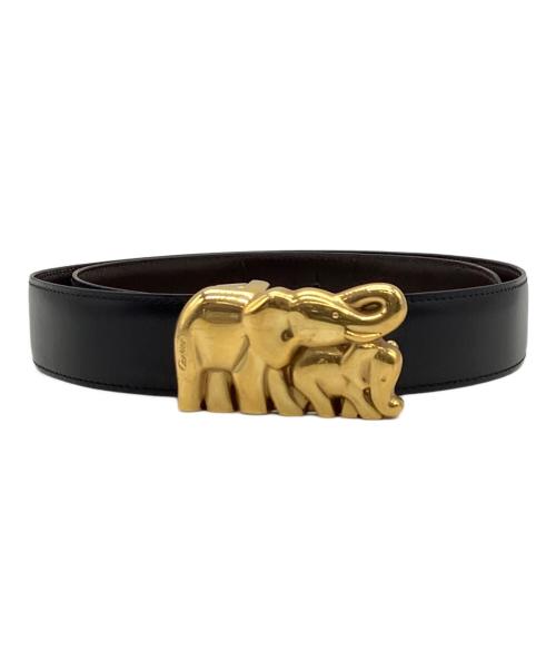 Cartier（カルティエ）Cartier (カルティエ) ベルト ブラウン×ブラックの古着・服飾アイテム