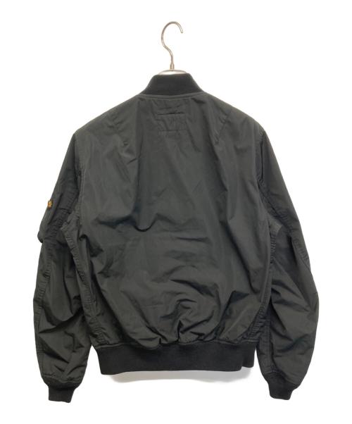 ALPHA INDUSTRIES（アルファインダストリーズ）ALPHA INDUSTRIES (アルファインダストリーズ) MA-1ジャケット ブラック サイズ:Mの古着・服飾アイテム