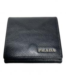 PRADA（プラダ）の古着「コインケース」｜ブラック