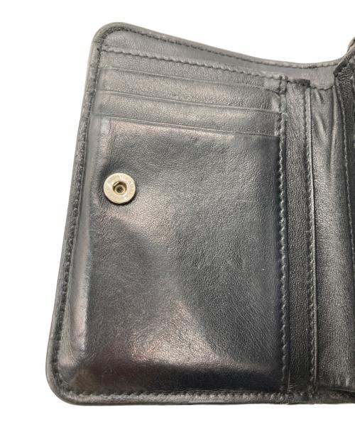 Yves Saint Laurent（イヴサンローラン）Yves Saint Laurent (イヴサンローラン) 2つ折り財布 ブラックの古着・服飾アイテム