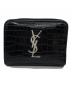 Yves Saint Laurent（イヴサンローラン）の古着「2つ折り財布」｜ブラック