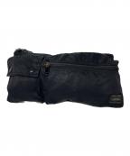 PORTERポーター）の古着「ウエストバッグ」｜ブラック