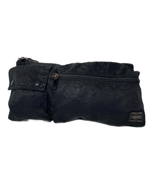PORTER（ポーター）PORTER (ポーター) ウエストバッグ ブラックの古着・服飾アイテム
