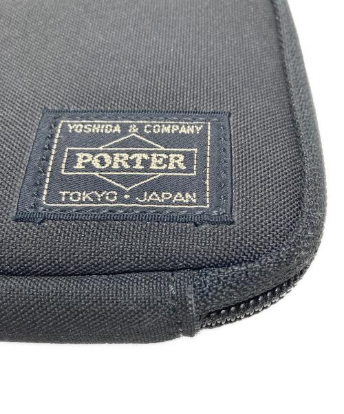 PORTER（ポーター）PORTER (ポーター) タクティカルロングウォレット ブラックの古着・服飾アイテム