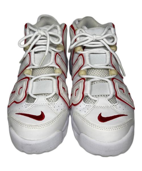 NIKE（ナイキ）NIKE (ナイキ) ハイカットスニーカー ホワイト×レッド サイズ:23.5の古着・服飾アイテム