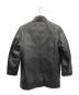 Wind Armor (ウィンドアーマー) ラムレザージャケット ブラック サイズ:L：12000円