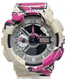 CASIO（カシオ）の古着「デジアナウォッチ」｜ホワイト×ピンク