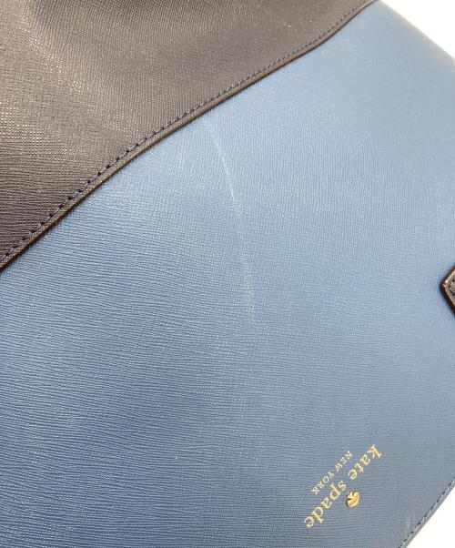 Kate Spade（ケイトスペード）Kate Spade (ケイトスペード) トートバッグ ネイビー×ブルーの古着・服飾アイテム