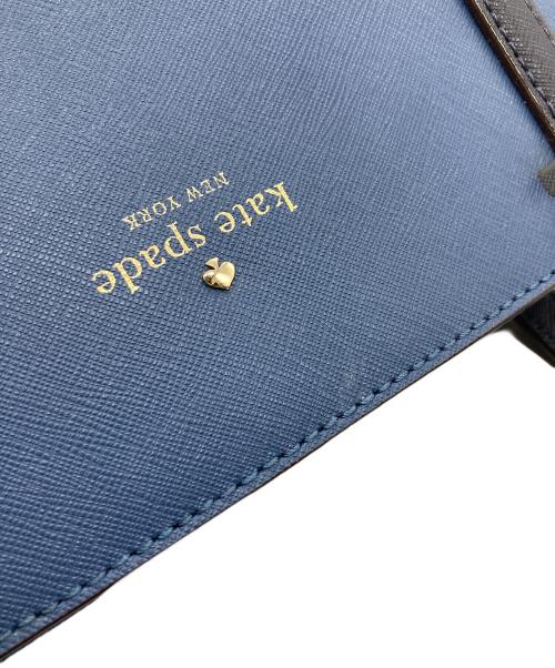Kate Spade（ケイトスペード）Kate Spade (ケイトスペード) トートバッグ ネイビー×ブルーの古着・服飾アイテム