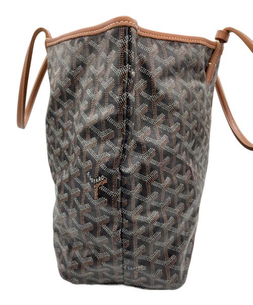 GOYARD（ゴヤール）GOYARD (ゴヤール) トートバッグ ブラック×ブラウンの古着・服飾アイテム