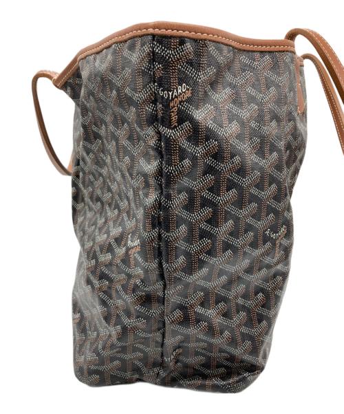 GOYARD（ゴヤール）GOYARD (ゴヤール) トートバッグ ブラック×ブラウンの古着・服飾アイテム