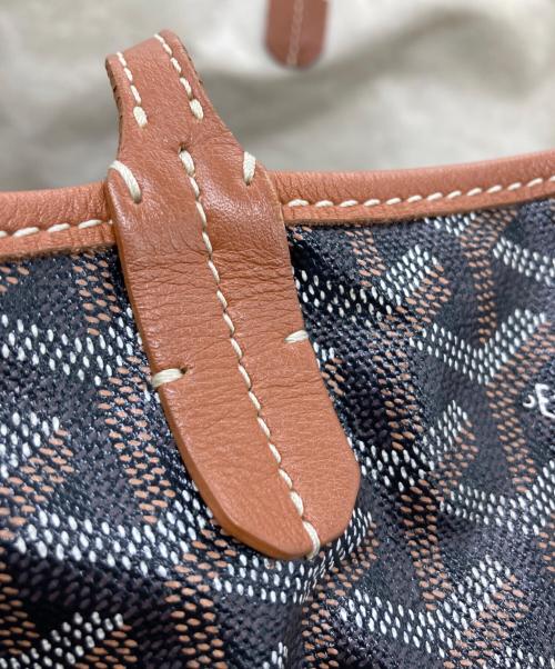 GOYARD（ゴヤール）GOYARD (ゴヤール) トートバッグ ブラック×ブラウンの古着・服飾アイテム