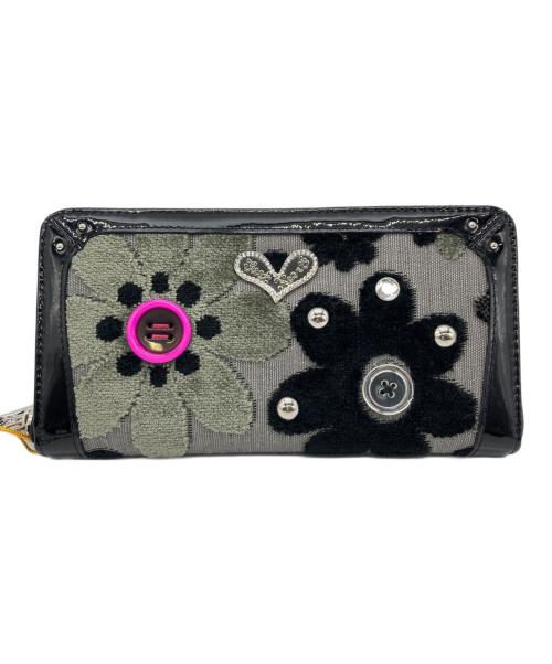 THINK PINK（シンクピンク）THINK PINK (シンクピンク) ラウンドファスナー財布の古着・服飾アイテム