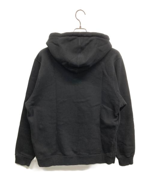 stussy（ステューシー）stussy (ステューシー) プルオーバーパーカー ブラック サイズ:Mの古着・服飾アイテム