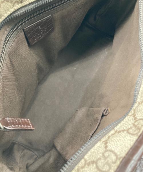 GUCCI（グッチ）GUCCI (グッチ) トートバッグ ベージュ×ブラウンの古着・服飾アイテム