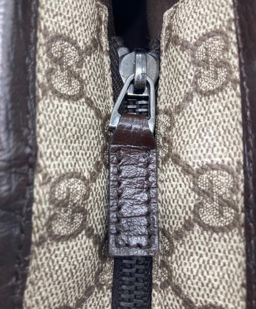 GUCCI（グッチ）GUCCI (グッチ) トートバッグ ベージュ×ブラウンの古着・服飾アイテム