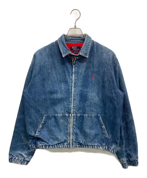POLO RALPH LAUREN（ポロ・ラルフローレン）POLO RALPH LAUREN (ポロ・ラルフローレン) デニムスイングトップ インディゴ サイズ:Mの古着・服飾アイテム