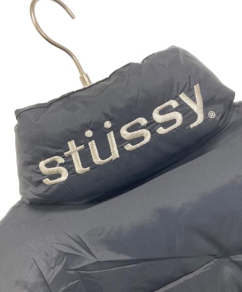 stussy（ステューシー）stussy (ステューシー) ダウンジャケット ブラック サイズ:SIZE Mの古着・服飾アイテム