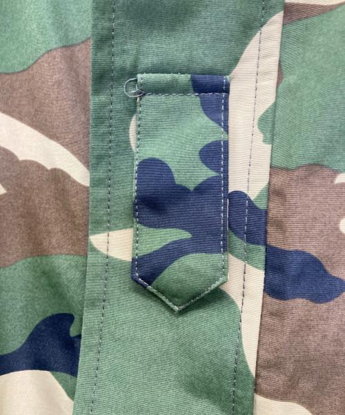 YMCLKY（ワイエムシーエルケーワイ）YMCLKY (ワイエムシーエルケーワイ) ミリタリージャケット グリーン×ブラック サイズ:XLの古着・服飾アイテム