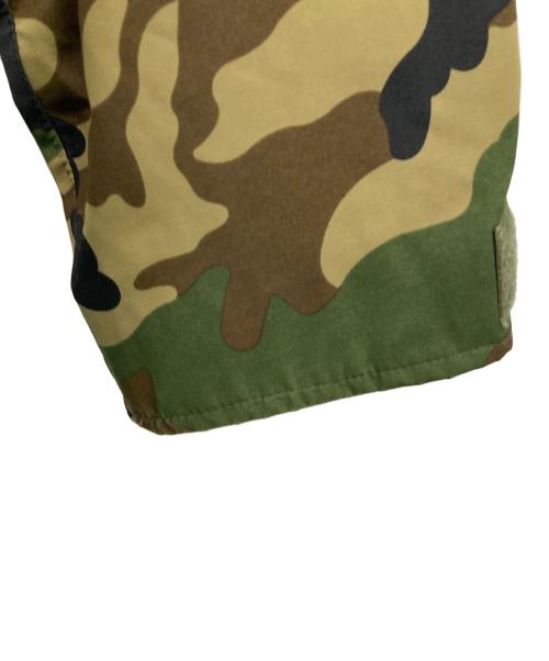 YMCLKY（ワイエムシーエルケーワイ）YMCLKY (ワイエムシーエルケーワイ) ミリタリージャケット グリーン×ブラック サイズ:XLの古着・服飾アイテム