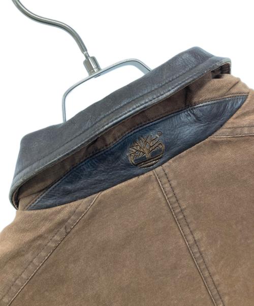 Timberland（ティンバーランド）Timberland (ティンバーランド) ハンティングジャケット ブラウン サイズ:Mの古着・服飾アイテム