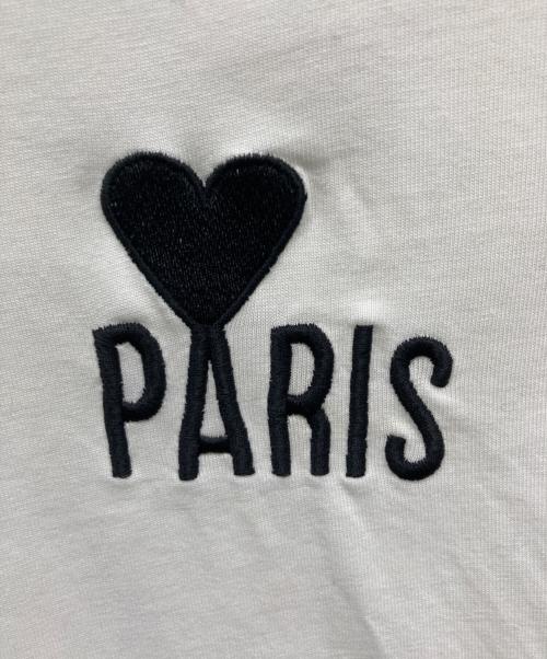 AMI PARIS（アミ パリス）AMI PARIS (アミ パリス) 半袖カットソー ホワイト サイズ:不明の古着・服飾アイテム